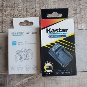 Kastar Battery & Charger Compatible Sony NP-BN1 BC-CSN Sony Cyber-shot DSC-W830
